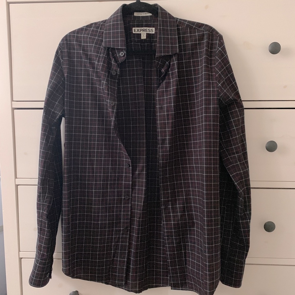 EXPRESS • Extra slim fit dress shirt